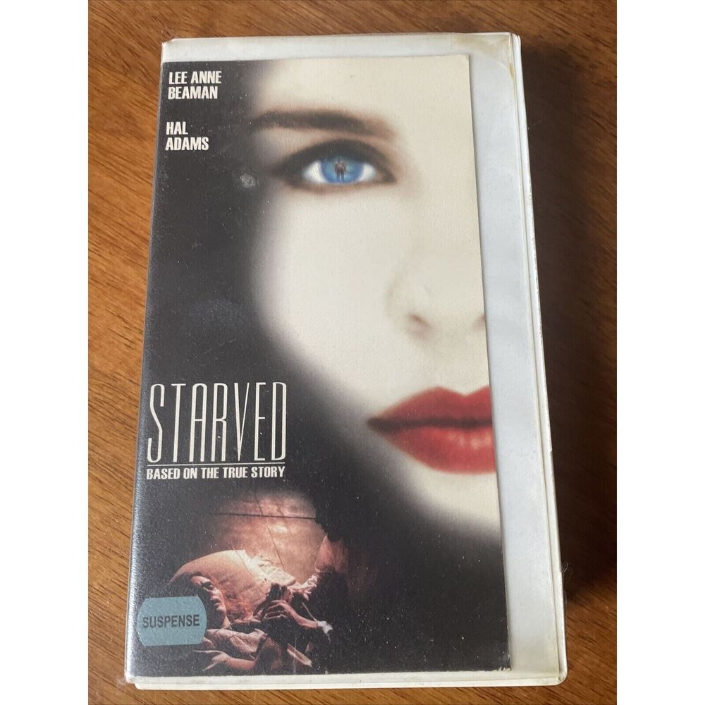 Starved Based on a True Story Beaman Adams VHS Rare Vintage Horror Movie
